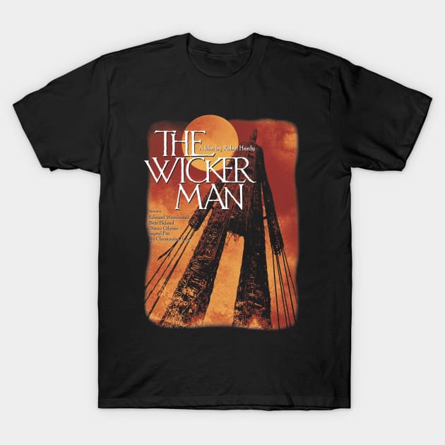 The Wicker Man, Horror Classic, Christopher Lee T-Shirt by StayTruePonyboy